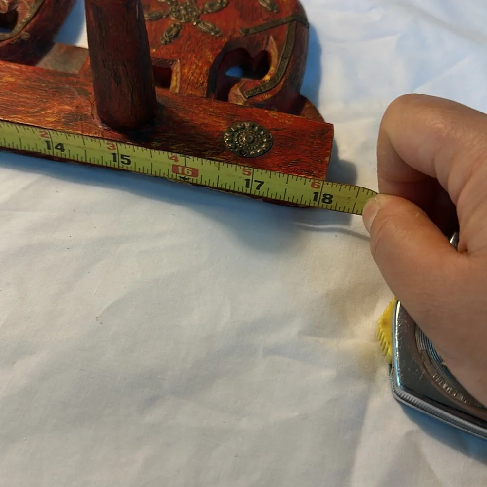 Handcrafted Elephant Wall Hook Rack